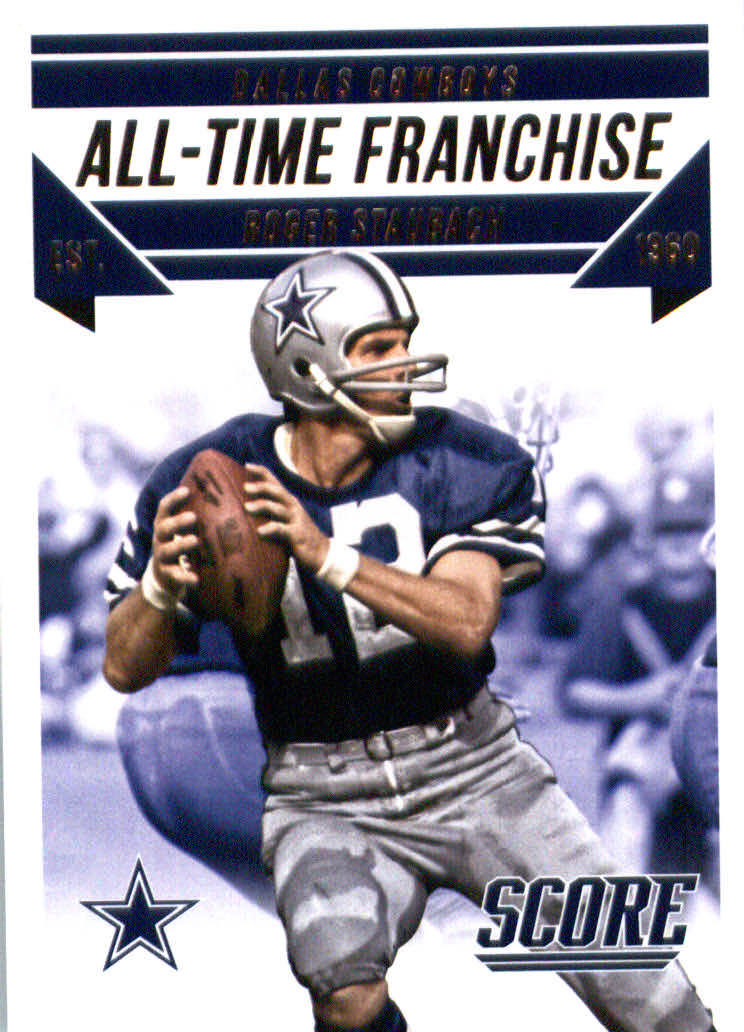 2015 Score All-Time Franchise #8 Roger Staubach