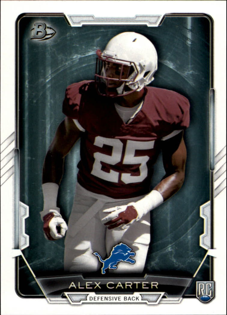 2015 Bowman #R73 Alex Carter RC