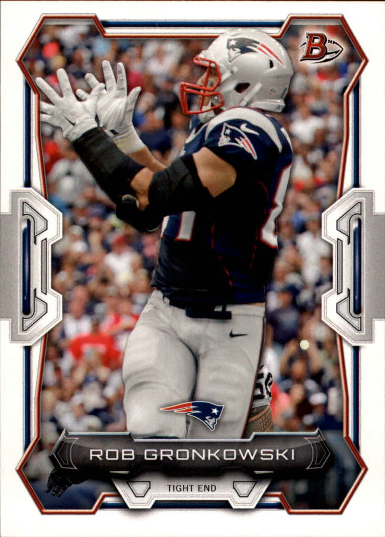 2015 Bowman #V69 Rob Gronkowski