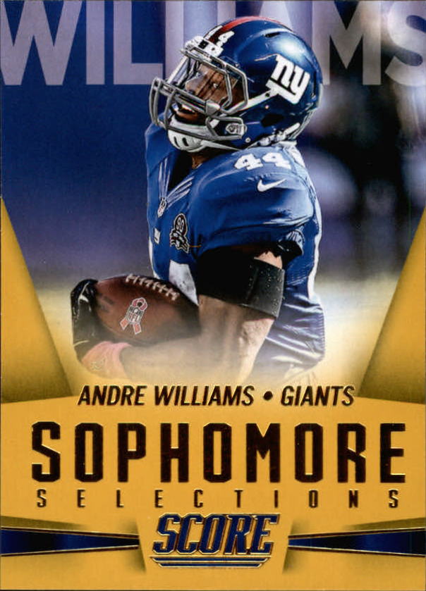 2015 Score Sophomore Selections Gold #11 Andre Williams
