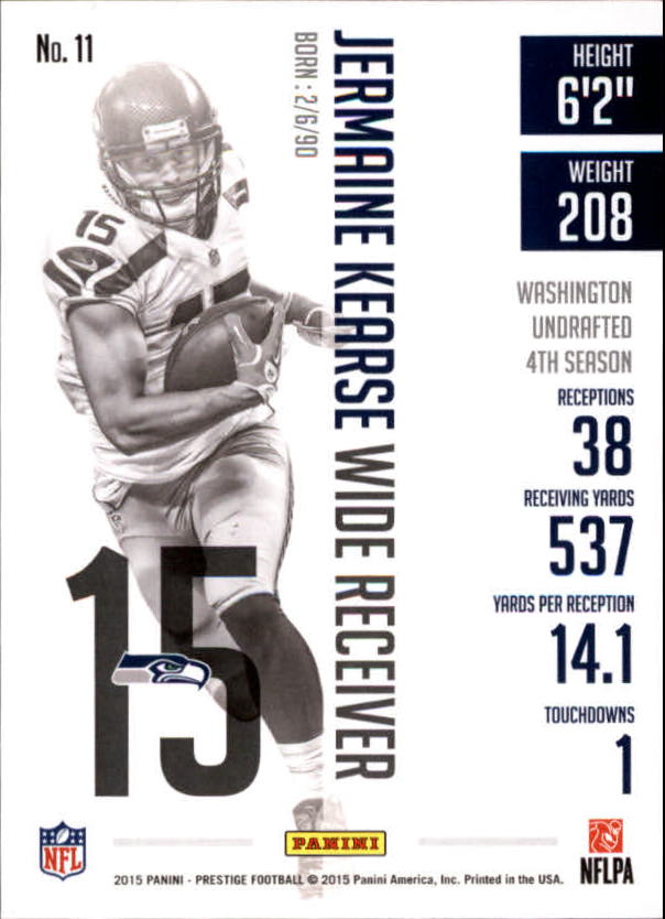 A6819- 2015 Prestige Football Cards 1-200 +Rookies -You Pick- 15+ FREE US SHIP - Picture 19 of 383
