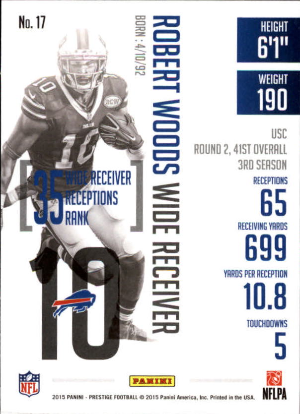 A6819- 2015 Prestige Football Cards 1-200 +Rookies -You Pick- 15+ FREE US SHIP - Picture 31 of 383
