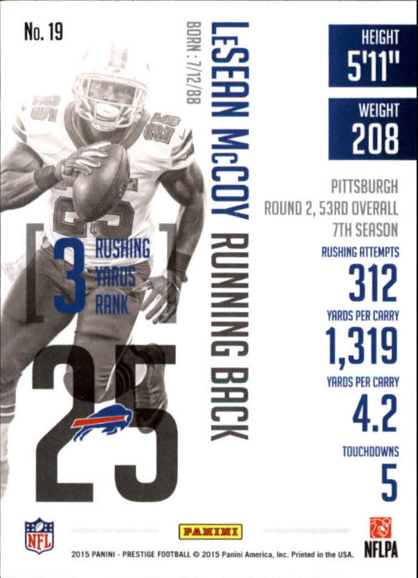 A6819- 2015 Prestige Football Cards 1-200 +Rookies -You Pick- 15+ FREE US SHIP - Picture 35 of 383