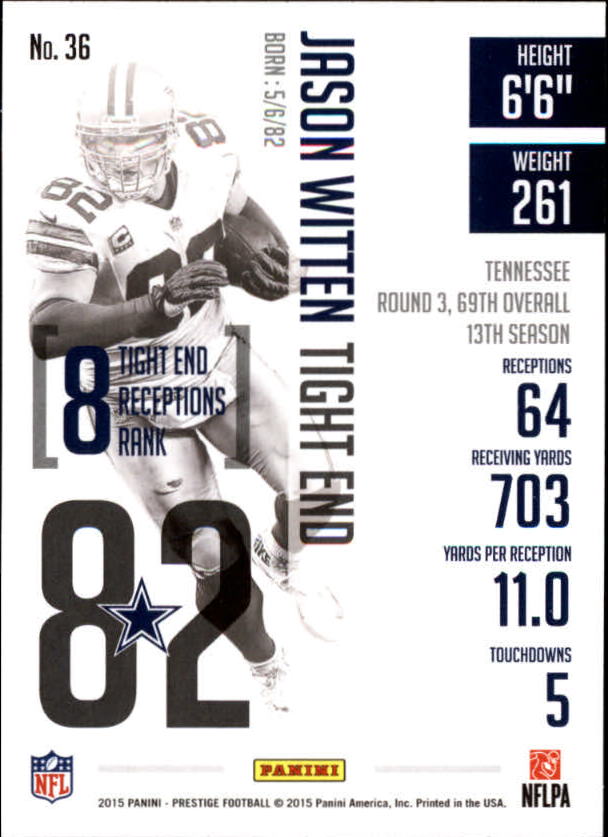 A6819- 2015 Prestige Football Cards 1-200 +Rookies -You Pick- 15+ FREE US SHIP - Picture 69 of 383