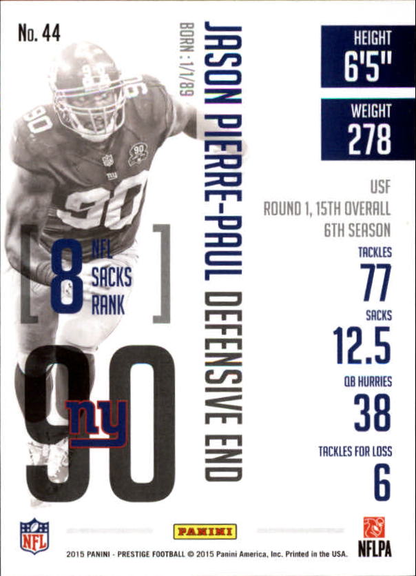 A6819- 2015 Prestige Football Cards 1-200 +Rookies -You Pick- 15+ FREE US SHIP - Picture 85 of 383