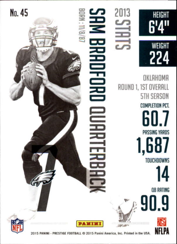 A6819- 2015 Prestige Football Cards 1-200 +Rookies -You Pick- 15+ FREE US SHIP - Picture 87 of 383