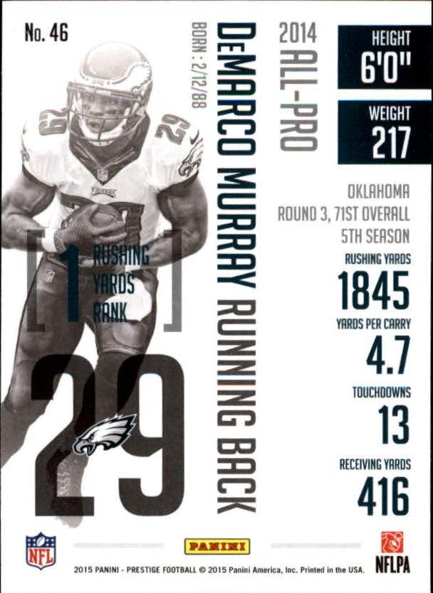 A6819- 2015 Prestige Football Cards 1-200 +Rookies -You Pick- 15+ FREE US SHIP - Picture 89 of 383