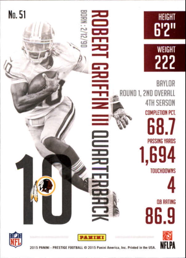 A6819- 2015 Prestige Football Cards 1-200 +Rookies -You Pick- 15+ FREE US SHIP - Picture 99 of 383