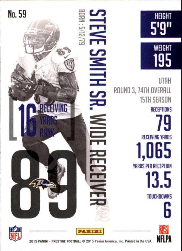 A6819- 2015 Prestige Football Cards 1-200 +Rookies -You Pick- 15+ FREE US SHIP - Picture 115 of 383