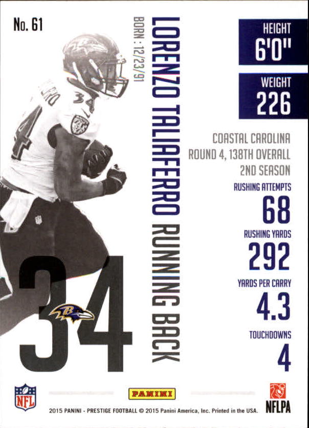 A6819- 2015 Prestige Football Cards 1-200 +Rookies -You Pick- 15+ FREE US SHIP - Picture 119 of 383