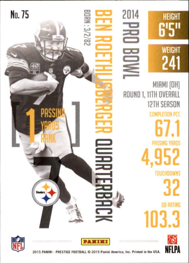 A6819- 2015 Prestige Football Cards 1-200 +Rookies -You Pick- 15+ FREE US SHIP - Picture 147 of 383