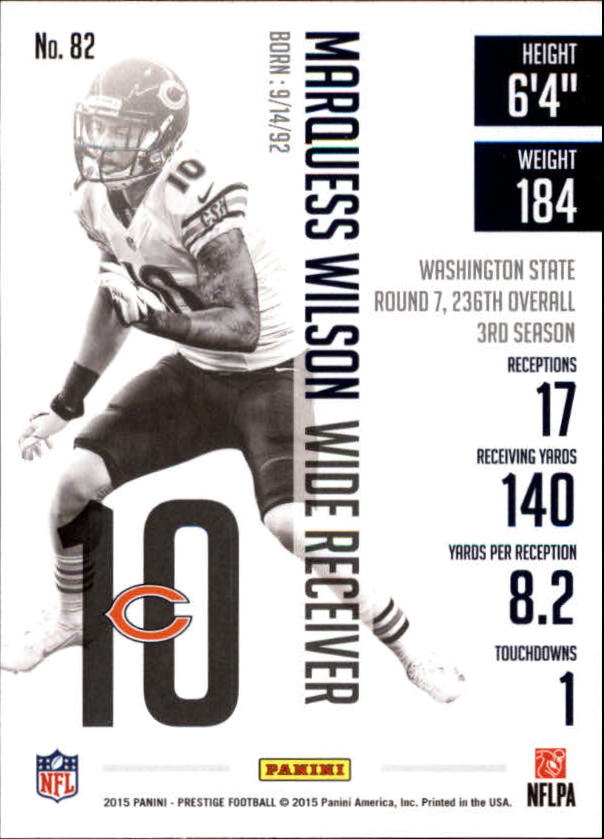 A6819- 2015 Prestige Football Cards 1-200 +Rookies -You Pick- 15+ FREE US SHIP - Picture 159 of 383