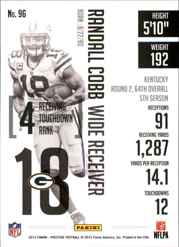 A6819- 2015 Prestige Football Cards 1-200 +Rookies -You Pick- 15+ FREE US SHIP - Picture 185 of 383