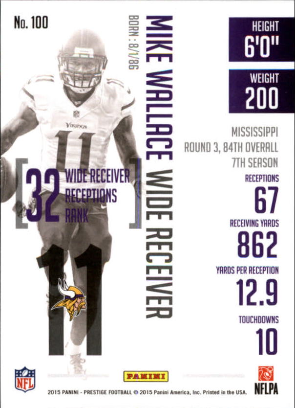 A6819- 2015 Prestige Football Cards 1-200 +Rookies -You Pick- 15+ FREE US SHIP - Picture 191 of 383