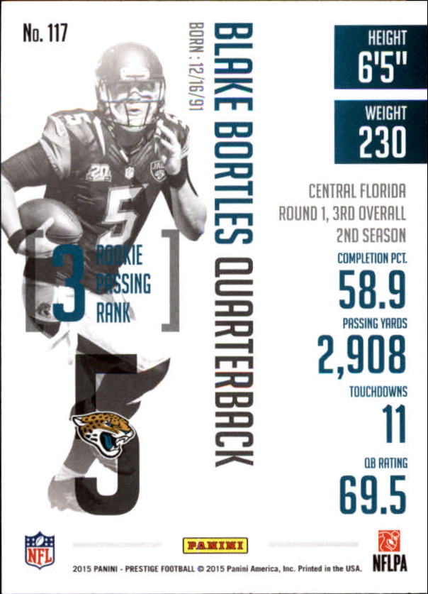 A6819- 2015 Prestige Football Cards 1-200 +Rookies -You Pick- 15+ FREE US SHIP - Picture 225 of 383