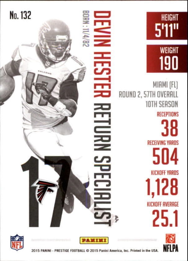 A6819- 2015 Prestige Football Cards 1-200 +Rookies -You Pick- 15+ FREE US SHIP - Picture 255 of 383
