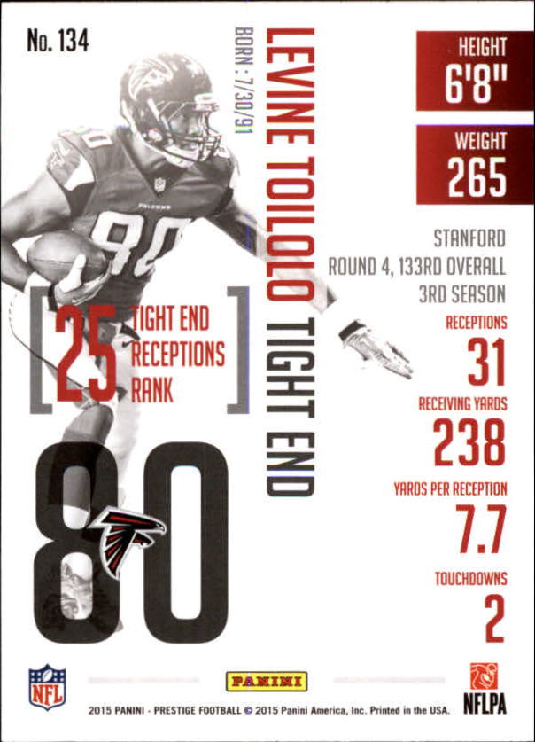 A6819- 2015 Prestige Football Cards 1-200 +Rookies -You Pick- 15+ FREE US SHIP - Picture 259 of 383