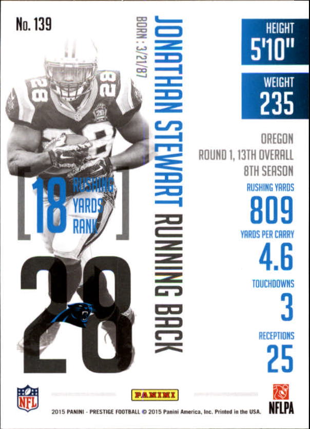 A6819- 2015 Prestige Football Cards 1-200 +Rookies -You Pick- 15+ FREE US SHIP - Picture 269 of 383