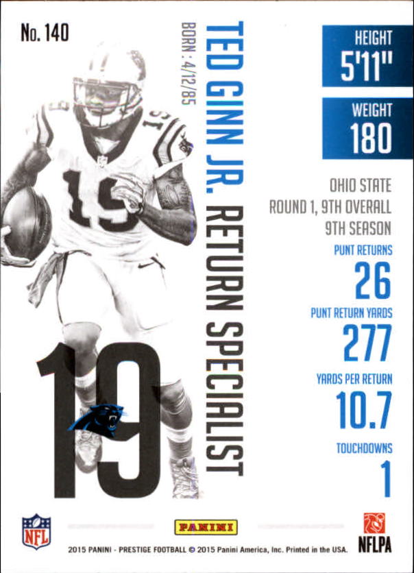 A6819- 2015 Prestige Football Cards 1-200 +Rookies -You Pick- 15+ FREE US SHIP - Picture 271 of 383