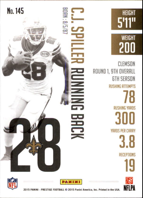 A6819- 2015 Prestige Football Cards 1-200 +Rookies -You Pick- 15+ FREE US SHIP - Picture 281 of 383