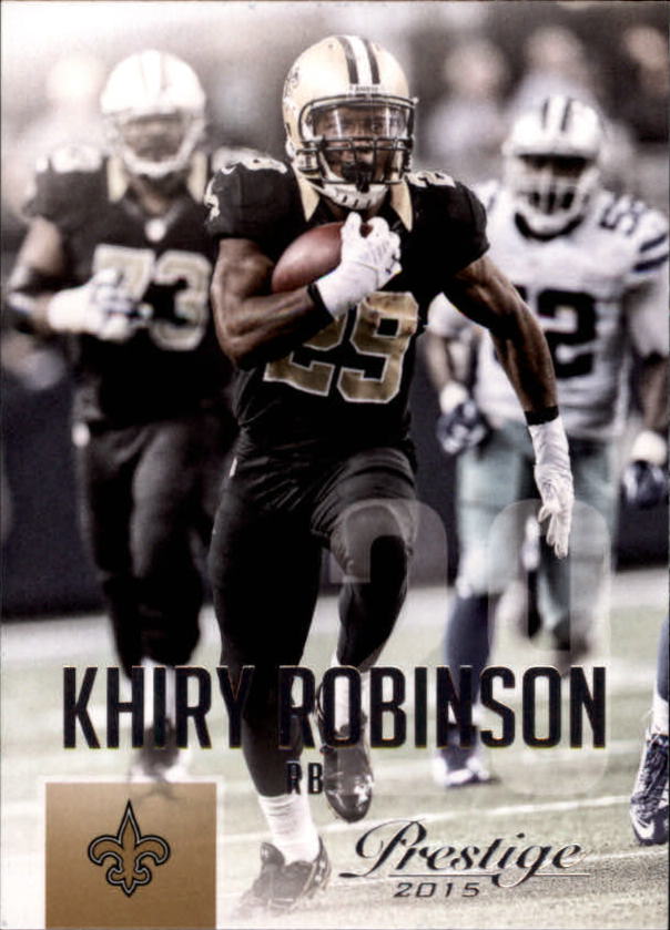 2015 Prestige #147 Khiry Robinson