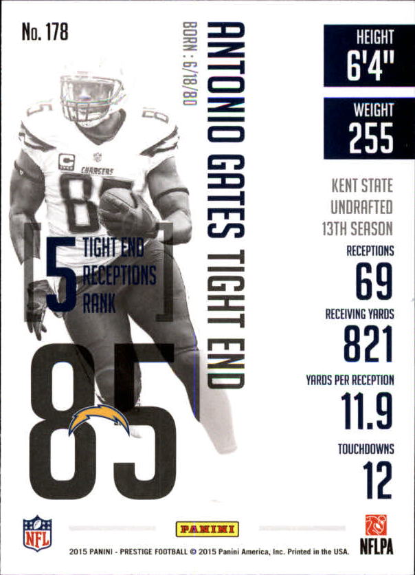 A6819- 2015 Prestige Football Cards 1-200 +Rookies -You Pick- 15+ FREE US SHIP - Picture 343 of 383