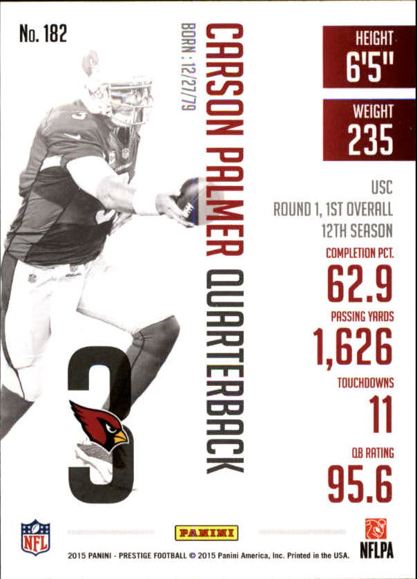 A6819- 2015 Prestige Football Cards 1-200 +Rookies -You Pick- 15+ FREE US SHIP - Picture 349 of 383