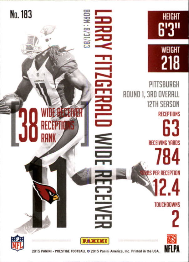 A6819- 2015 Prestige Football Cards 1-200 +Rookies -You Pick- 15+ FREE US SHIP - Picture 353 of 387