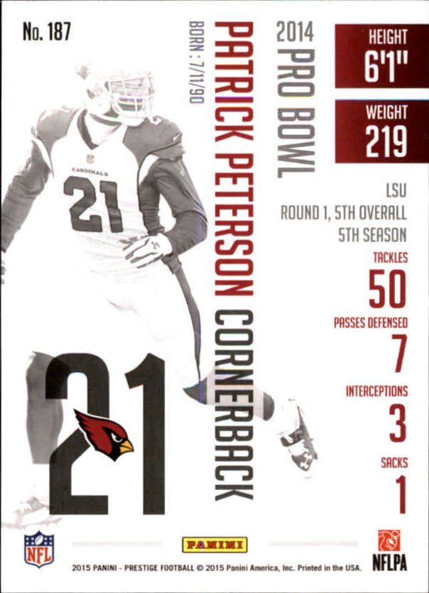 A6819- 2015 Prestige Football Cards 1-200 +Rookies -You Pick- 15+ FREE US SHIP - Picture 357 of 383