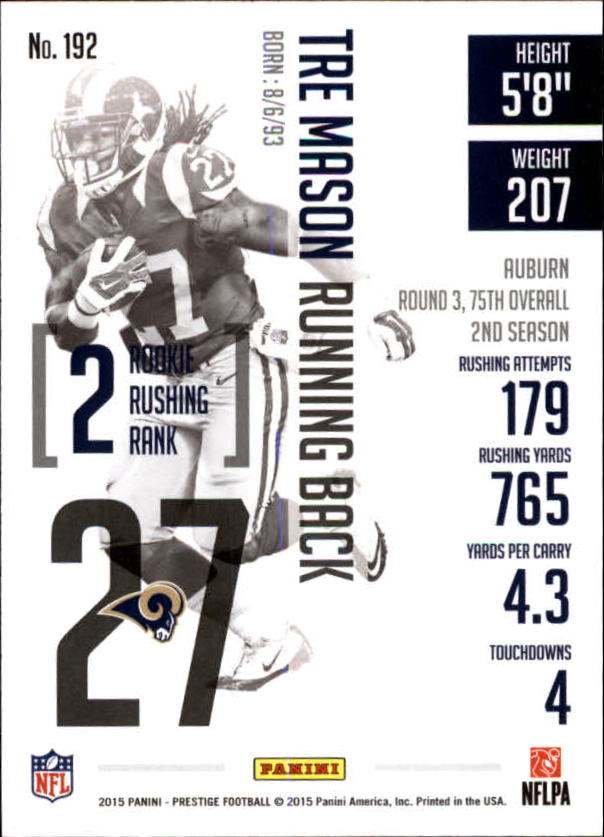 A6819- 2015 Prestige Football Cards 1-200 +Rookies -You Pick- 15+ FREE US SHIP - Picture 367 of 383