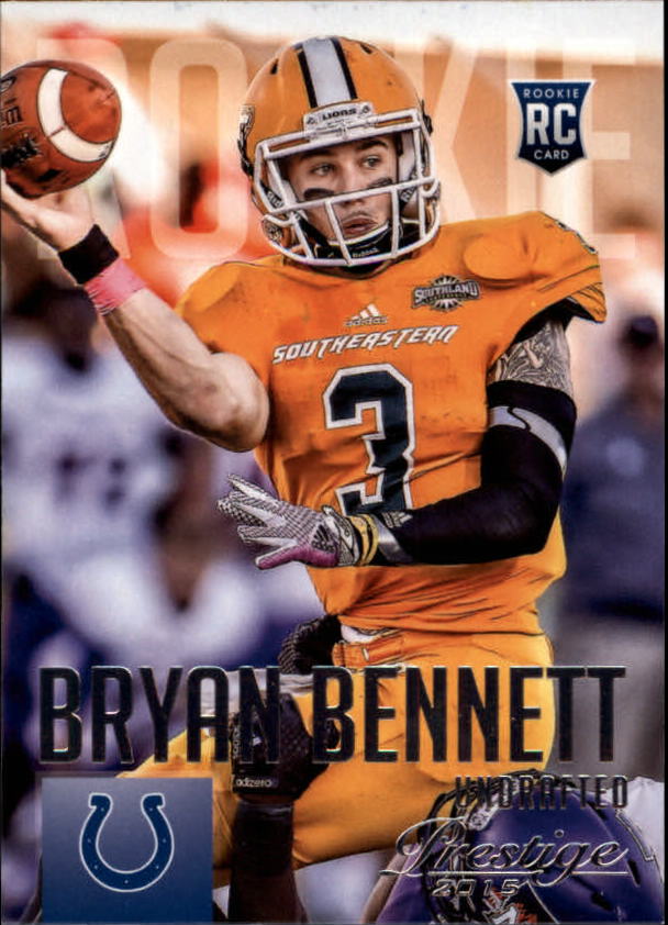 2015 Prestige #213 Bryan Bennett RC