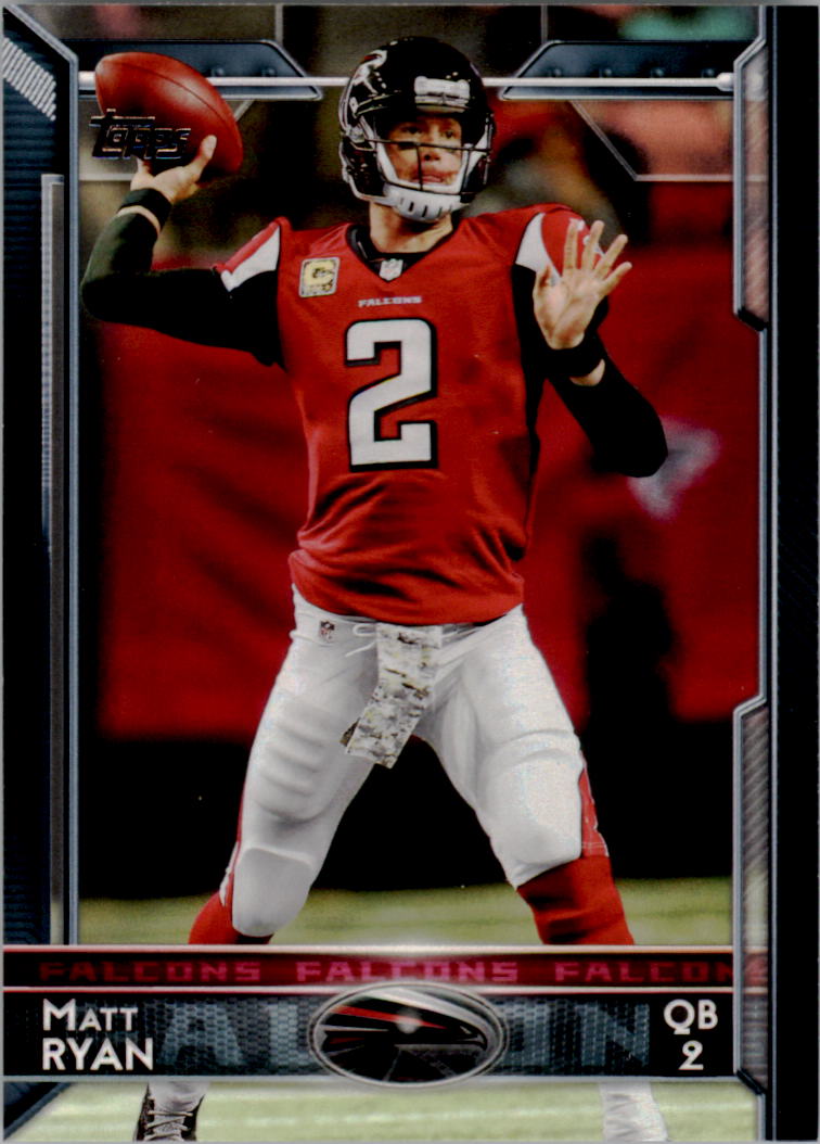 2015 Topps #50A Matt Ryan/throwing