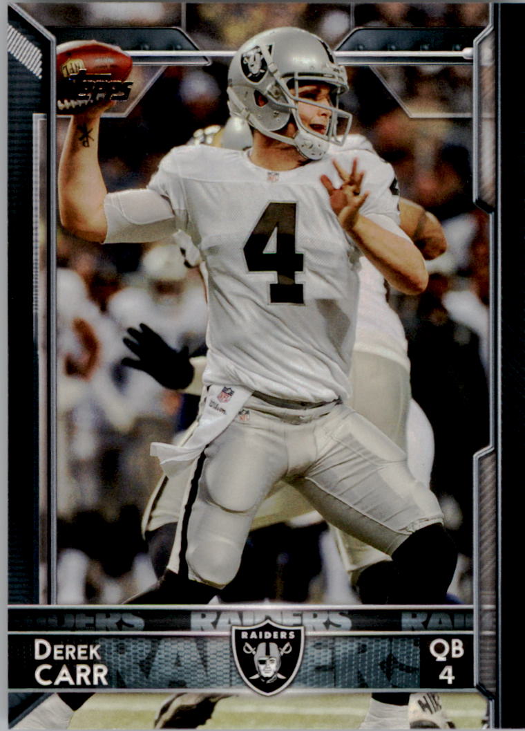 2015 DONRUSS DEREK CARR OAKLAND RAIDERS #23