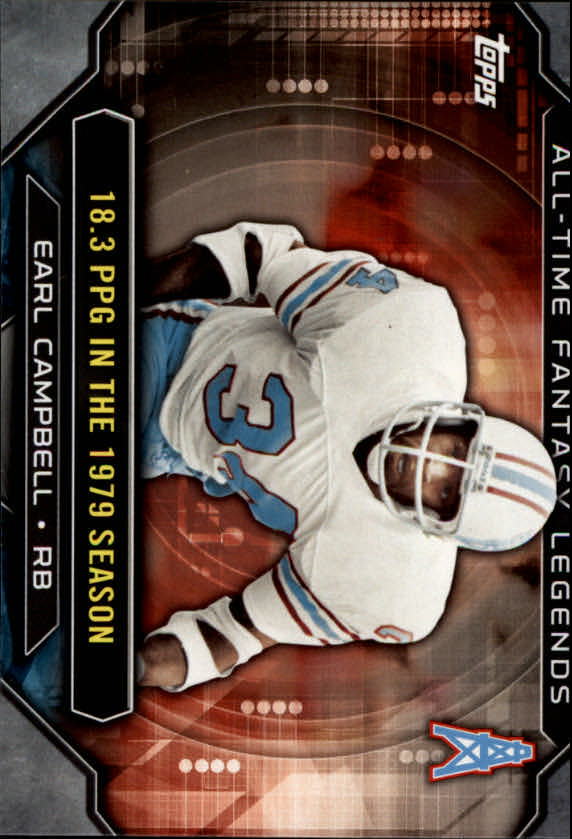 2015 Topps All Time Fantasy Legends #ATFLEC Earl Campbell