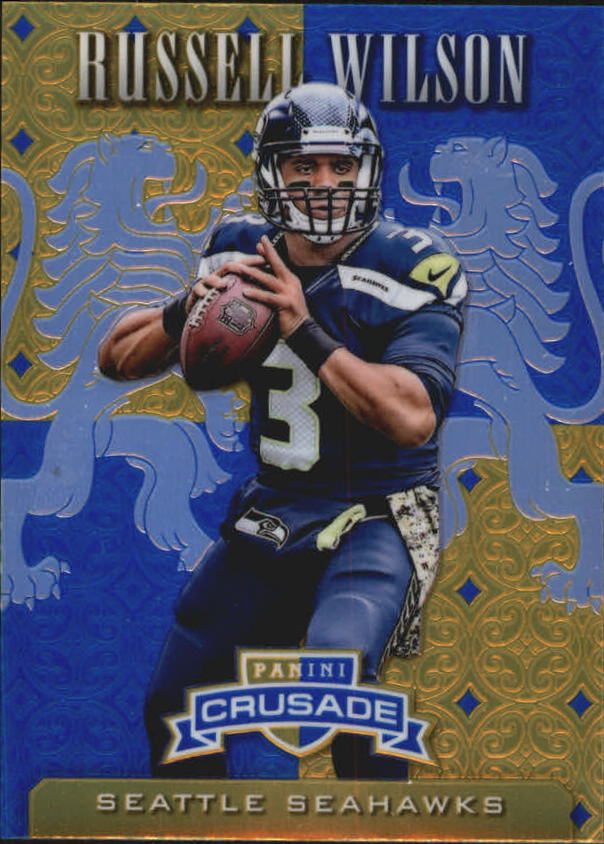 2015 Rookies and Stars Crusade Blue #3 Russell Wilson