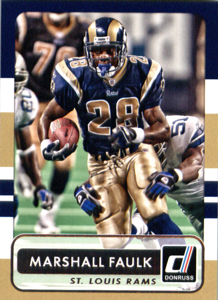 2017 Donruss #258 Marshall Faulk St. Louis Rams Football Card