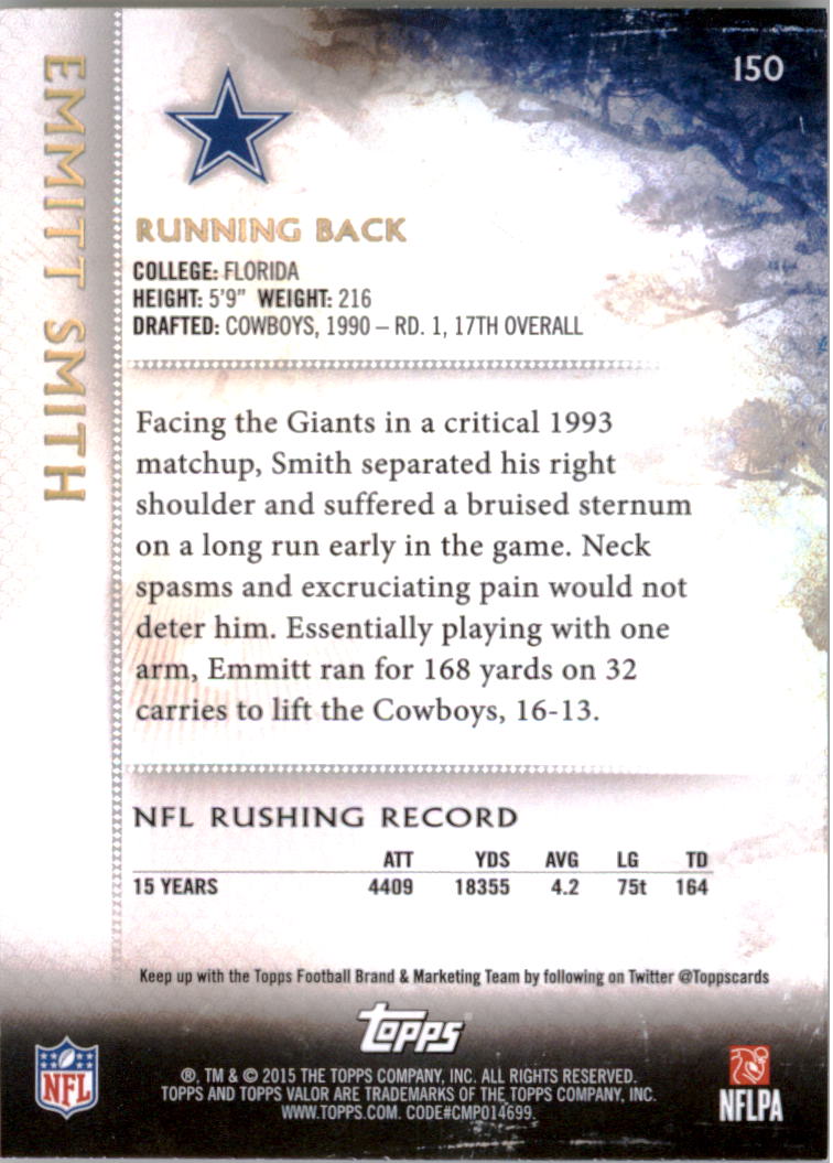 Sports Card Back