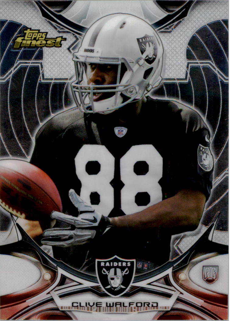 2015 Finest #74 Clive Walford RC
