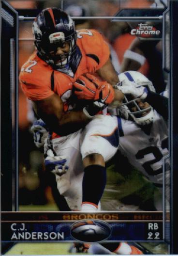 2015 Topps Chrome #48A C.J. Anderson
