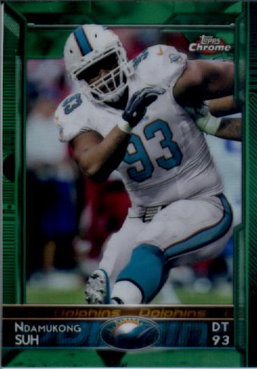 A5731- 2015 Topps Chrome Green FB Card #s 1-200 -You Pick- 15+ FREE US SHIP - Picture 2 of 39
