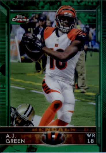 A5731- 2015 Topps Chrome Green FB Card #s 1-200 -You Pick- 15+ FREE US SHIP - Picture 3 of 39