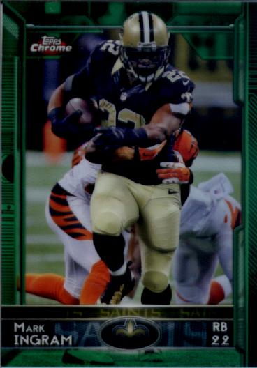 A5731- 2015 Topps Chrome Green FB Card #s 1-200 -You Pick- 15+ FREE US SHIP - Picture 11 of 39