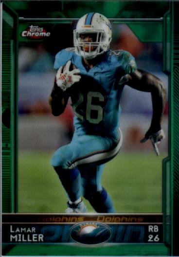 A5731- 2015 Topps Chrome Green FB Card #s 1-200 -You Pick- 15+ FREE US SHIP - Picture 12 of 39
