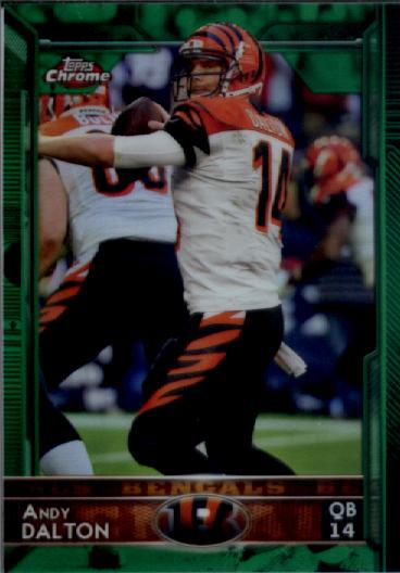 A5731- 2015 Topps Chrome Green FB Card #s 1-200 -You Pick- 15+ FREE US SHIP - Picture 20 of 39