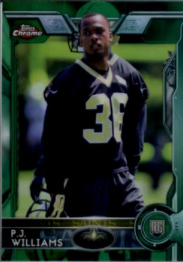 A5731- 2015 Topps Chrome Green FB Card #s 1-200 -You Pick- 15+ FREE US SHIP - Picture 23 of 39