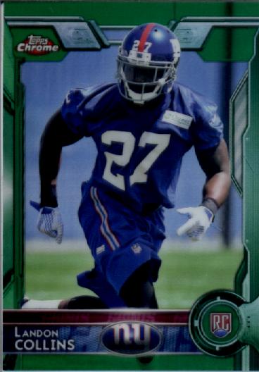 A5731- 2015 Topps Chrome Green FB Card #s 1-200 -You Pick- 15+ FREE US SHIP - Picture 25 of 39