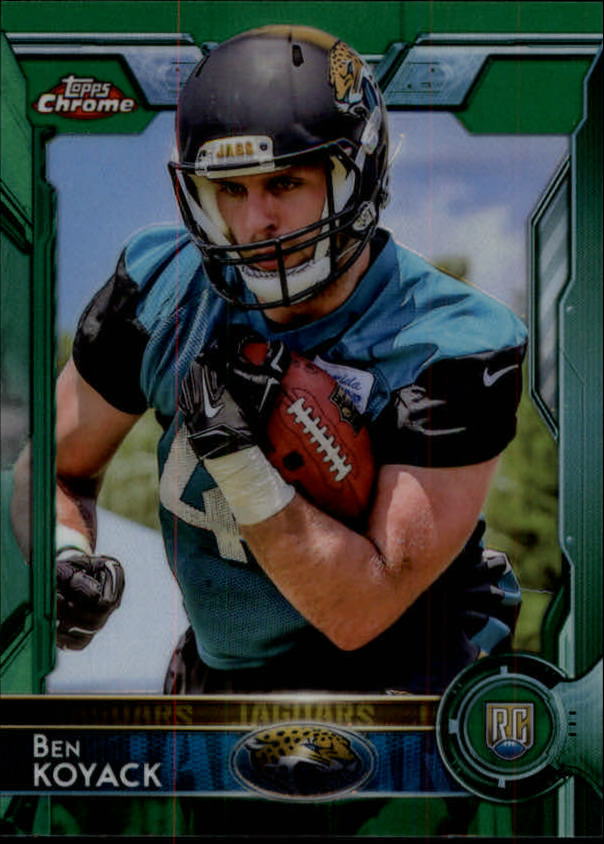 A5731- 2015 Topps Chrome Green FB Card #s 1-200 -You Pick- 15+ FREE US SHIP - Picture 27 of 39