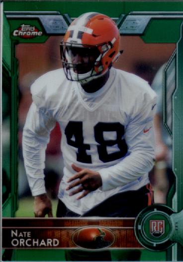 A5731- 2015 Topps Chrome Green FB Card #s 1-200 -You Pick- 15+ FREE US SHIP - Picture 31 of 39