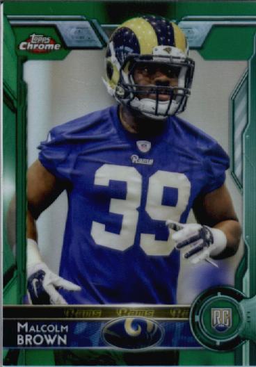 A5731- 2015 Topps Chrome Green FB Card #s 1-200 -You Pick- 15+ FREE US SHIP - Picture 34 of 39