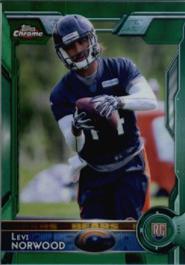 A5731- 2015 Topps Chrome Green FB Card #s 1-200 -You Pick- 15+ FREE US SHIP - Picture 35 of 39